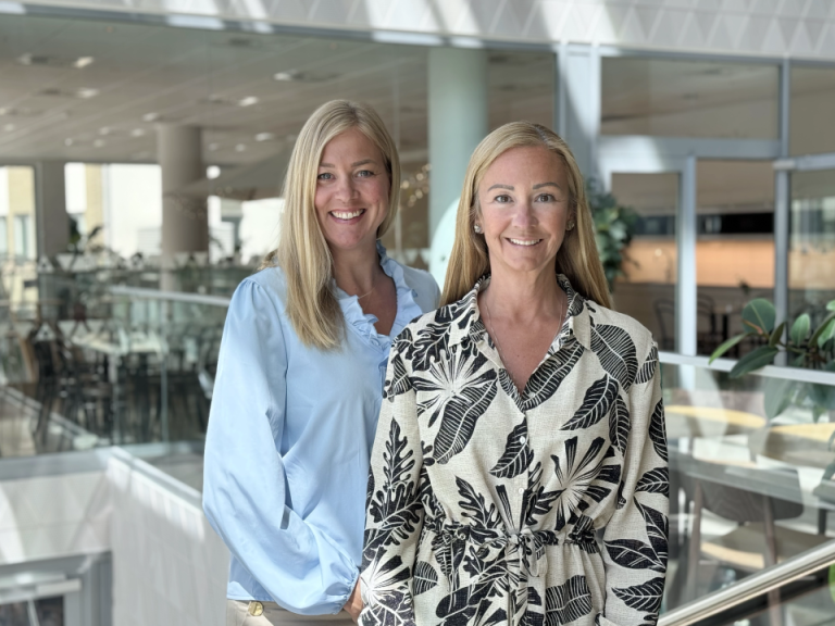 Therese Falkbåge, Head of Marketing och Anna Henderson, Head of HR, IT-Total